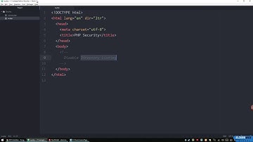 PHP Security Tips In Arabic #08   Disable Directory Listing With Htaccess