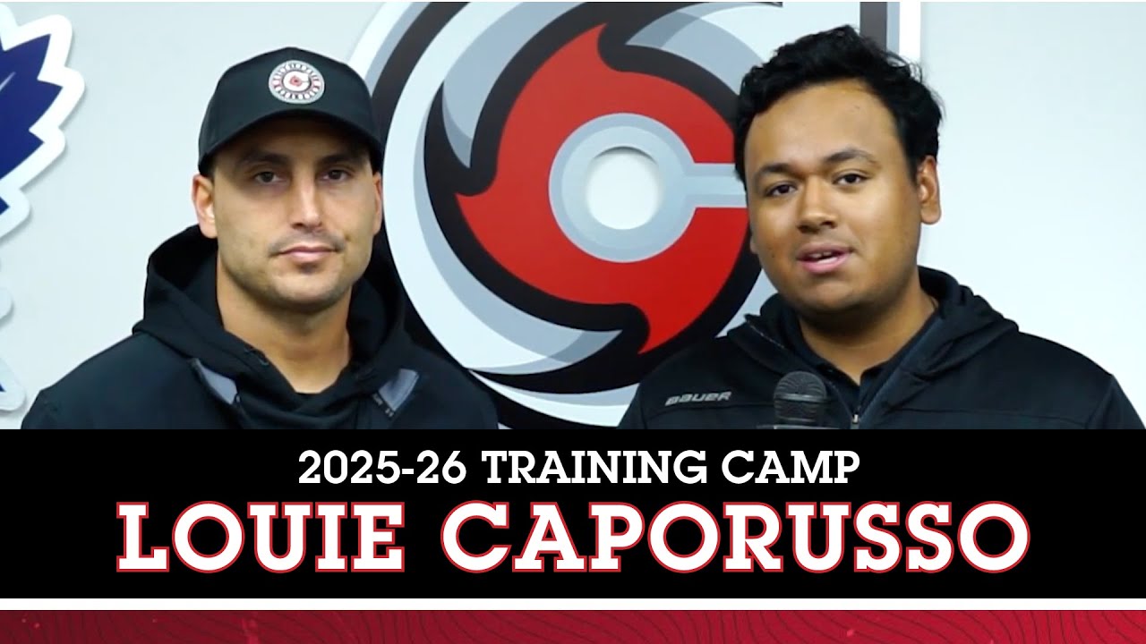 2025-26 Training Camp | Day 2 | Louie Caporusso Interview