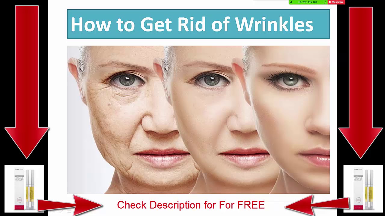 How to Get Rid of Wrinkles with 5 Easy Step - YouTube
