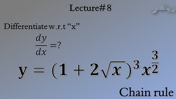 Differentiation || Chain rule with Example || Urdu/Hindi___Riyazi ||Lecture# 8