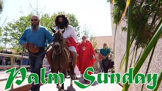 2026 Palm Sunday at Corpus Christ Roman Catholic Church in Corona, CA