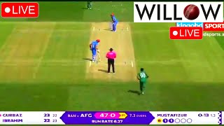 🔴Willow Tv Live. Bangladesh Vs Afghanistan live match today.rutherford sports live.ban vs afg live