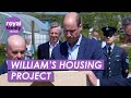 Prince william visits duchy of cornwalls first homeless housing project