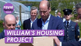 Prince William Visits Duchy of Cornwall's FIRST Homeless Housing Project