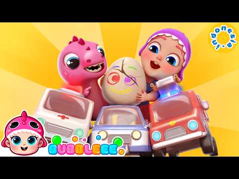 Humpty Dumpty 🐣🚜 | Bubbleee Lagu Anak & Rima Anak-Anak 🎶👶