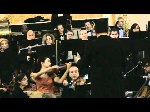 Saint-Saëns Violin Concerto No.3, 1st Mov, Sirena Huang with Park Avenue Chamber Symphony