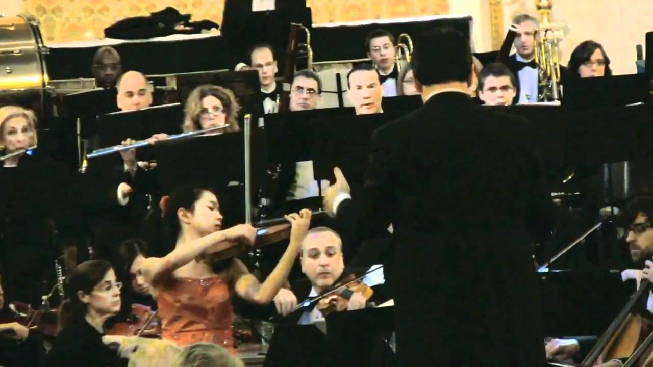 Saint-Saëns Violin Concerto No.3, 1st Mov, Sirena Huang with Park Avenue Chamber Symphony