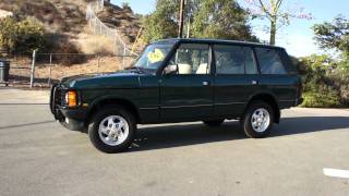 1995 Range Rover County LWB Classic Video Vogue 2 Owner 77k Mile
