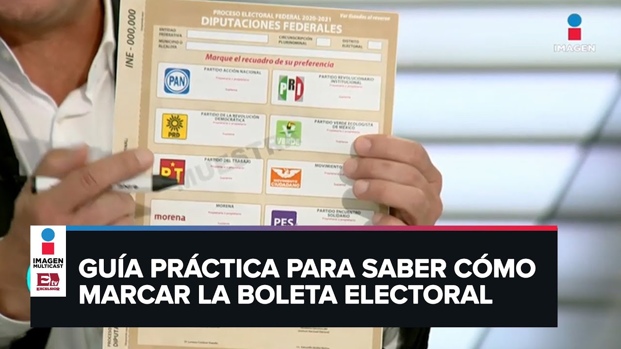 Lo que debes saber para votar correctamente en estas elecciones 2021 ...
