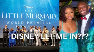 I got invited to the WORLD PREMIERE of Disney's "The Little Mermaid" | VLOG