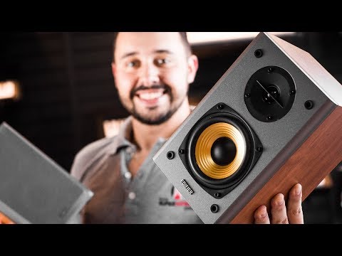 Caixa De Som Edifier 2 0 Bivolt 42w R1280t Madeira Caixa De Som Monitor De Referencia Edifier R1000t4 Unboxing E Review Analise Youtube