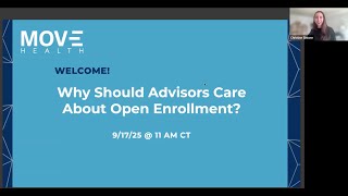 2025 Open Enrollment Summit | Why Should Advisors Care About Open Enrollment?