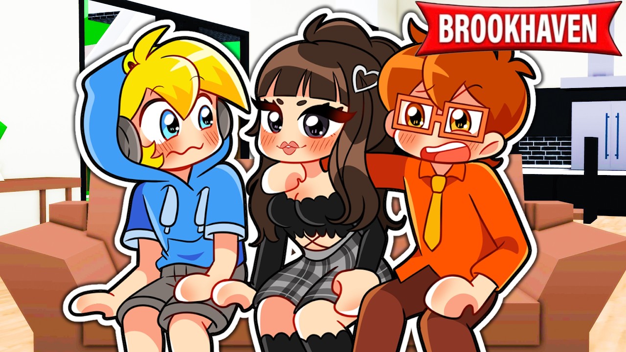 LA FIDANZATA DEL MIO AMICO SI E' INNAMORATA DI ME su ROBLOX BROOKHAVEN