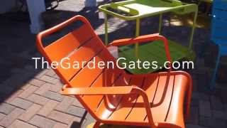 Fermob Bistro Furniture- Discover a lifestyle that you can truly make your own. Beth & Chad Harris spend their days in search of the 