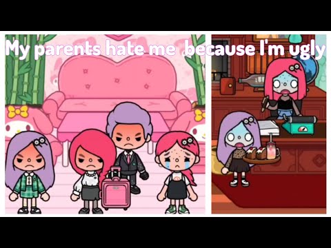 My parents hate me because I'm ugly 🥺| Toca boca sad story|Toca life story| #tocalifeworld