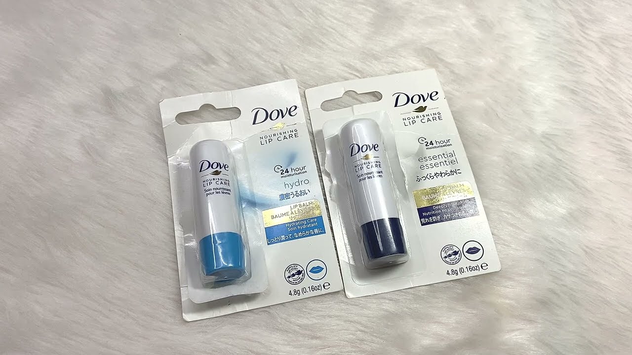 Dove Lip Balm Dove Nourishing Care Lip Balm Review YouTube