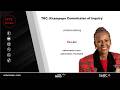 TRC Cases | Khampepe Commission of Inquiry: 21 May 2026