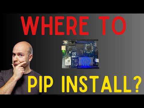 Arduino AppLab pip install - NOT! #ArduinoUNOQ