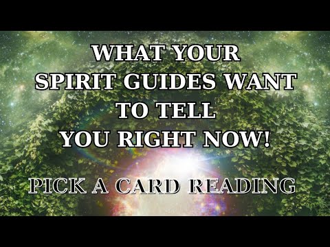 PICK A CARD🔮 ️WHAT YOUR SPIRIT GUIDES WANT TO TELL YOU RIGHT NOW! # ...
