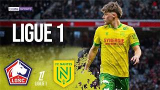 Lille vs Nantes | HIGHLIGHTS Ligue 1 | 03/01/2026 | beIN SPORTS USA