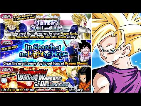 TONS OF 2026 GDC PT. 2 BONUS EVENTS! STONE EVENT, TIME CHAMBER EVENT + EQUIP EVENT! (Dokkan Battle)