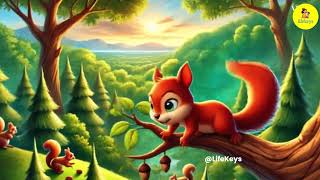 The Curious Squirrel | Kids story | morel story