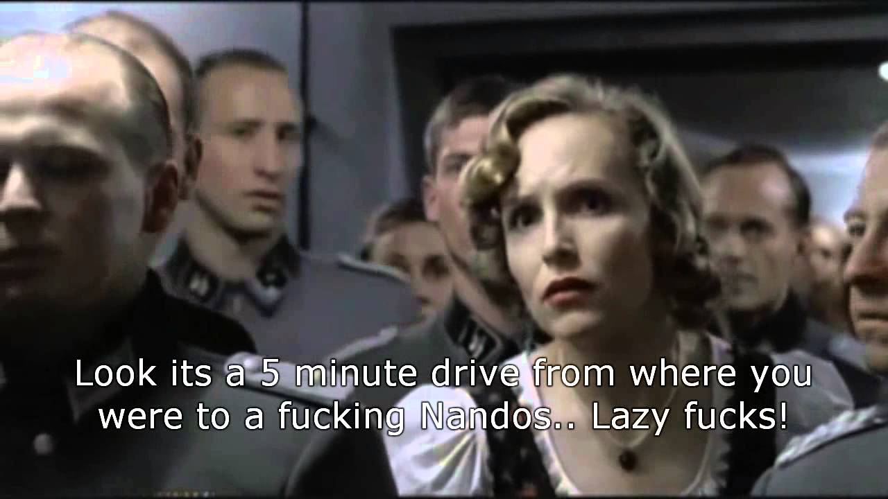 When Hitler find McDonalds bags in his tank