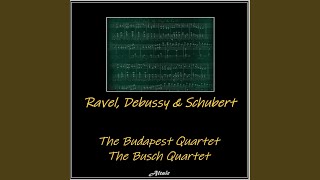 String Quartet NO. 15 in G Major, D. 887: III. Scherzo. Allegro Vivace — Trio. Allegretto