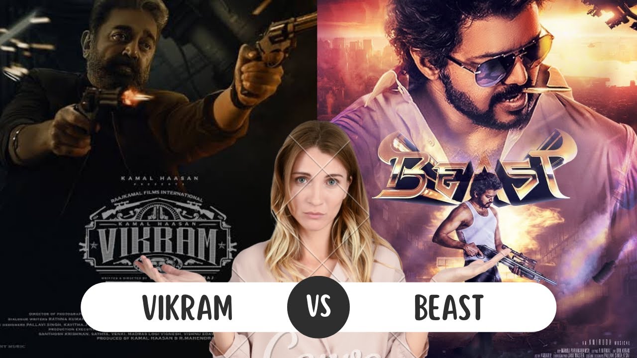 Vikram movie vs Beast Movie box office comparison 