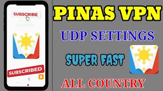 How to setup PINAS VPN UDP all country settings for Secure Browsing screenshot 1