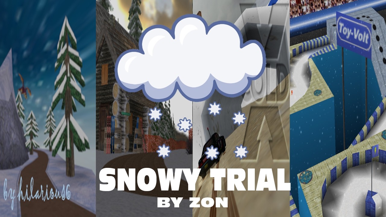 [Re-Volt/RVGL] Snowy Trial (Snow S05)