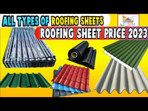 All Types of Roofing Sheets Price in 2023  | Best Quality Roofing