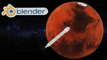 How To Create This Mars Scene In Blender 4.5