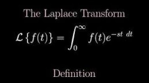 THE FIRST PRINCIPLES OF THE LAPLACE TRANSFORMS 