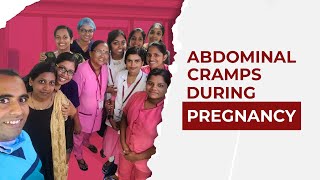 Abdominal cramps during first 3 months of pregnancy pregnancy health  pcod delivery cramps