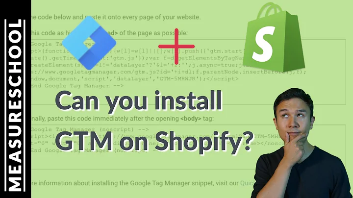 Unlocking the Power of Google Tag Manager on Shopify