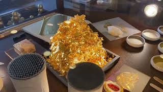 ひたすらに金の塊!