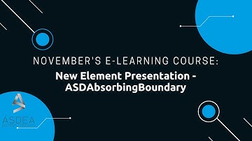 Learning OpenSees: New Element Presentation - ASDAbsorbingBoundary