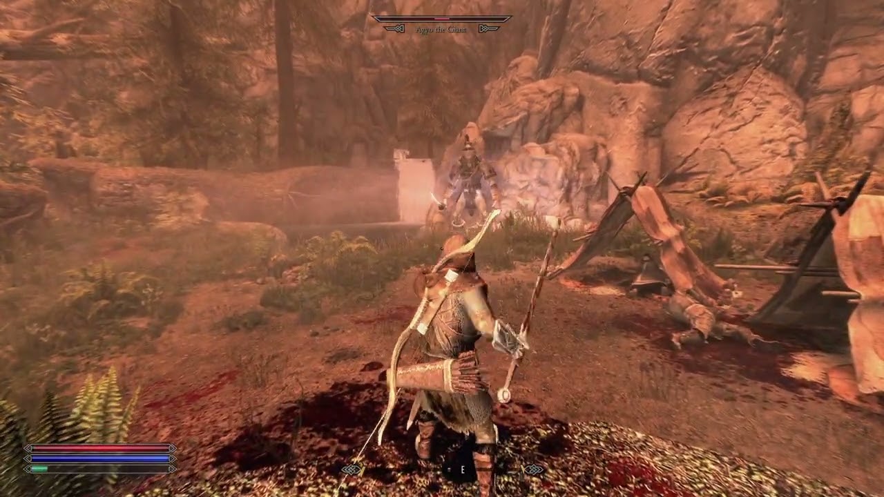 modded skyrim gameplay (xbox)