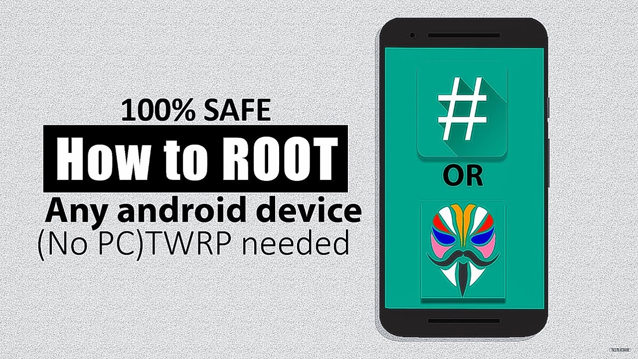 Safely How to ROOT any android device No PC (TWRP needed) - YouTube