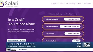 Phone lines to get help with mental health in Arizona are seeing fast answer times