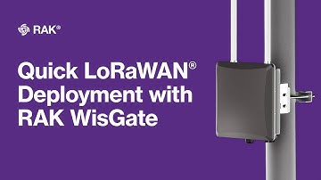 Quick Overview Networking Product Line to Help you Deploy the LoRaWAN Network