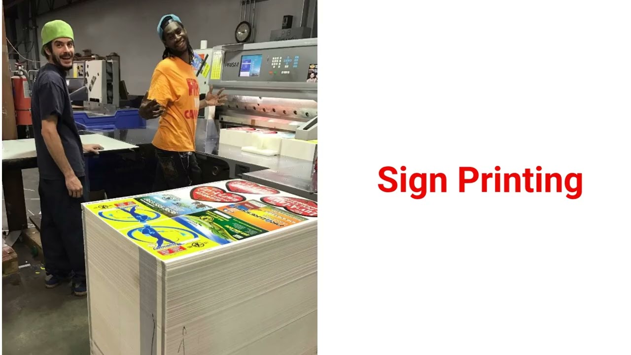 Turf Signs Printing in Tampa, FL