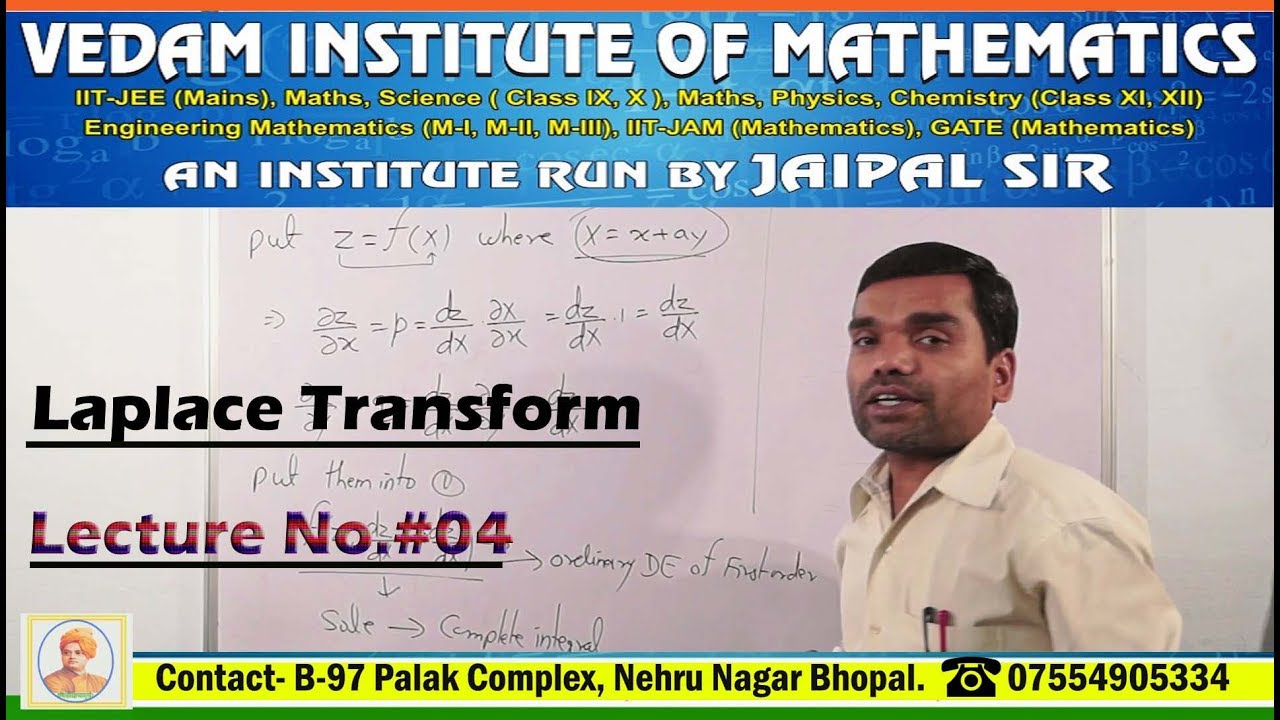 Laplace transform of unit step function in hindi youtube
