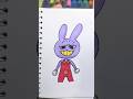How to draw Jax - The Amazing Digital Circus #jax #tadc #theamazingdigitalcircus #drawing #cartoon