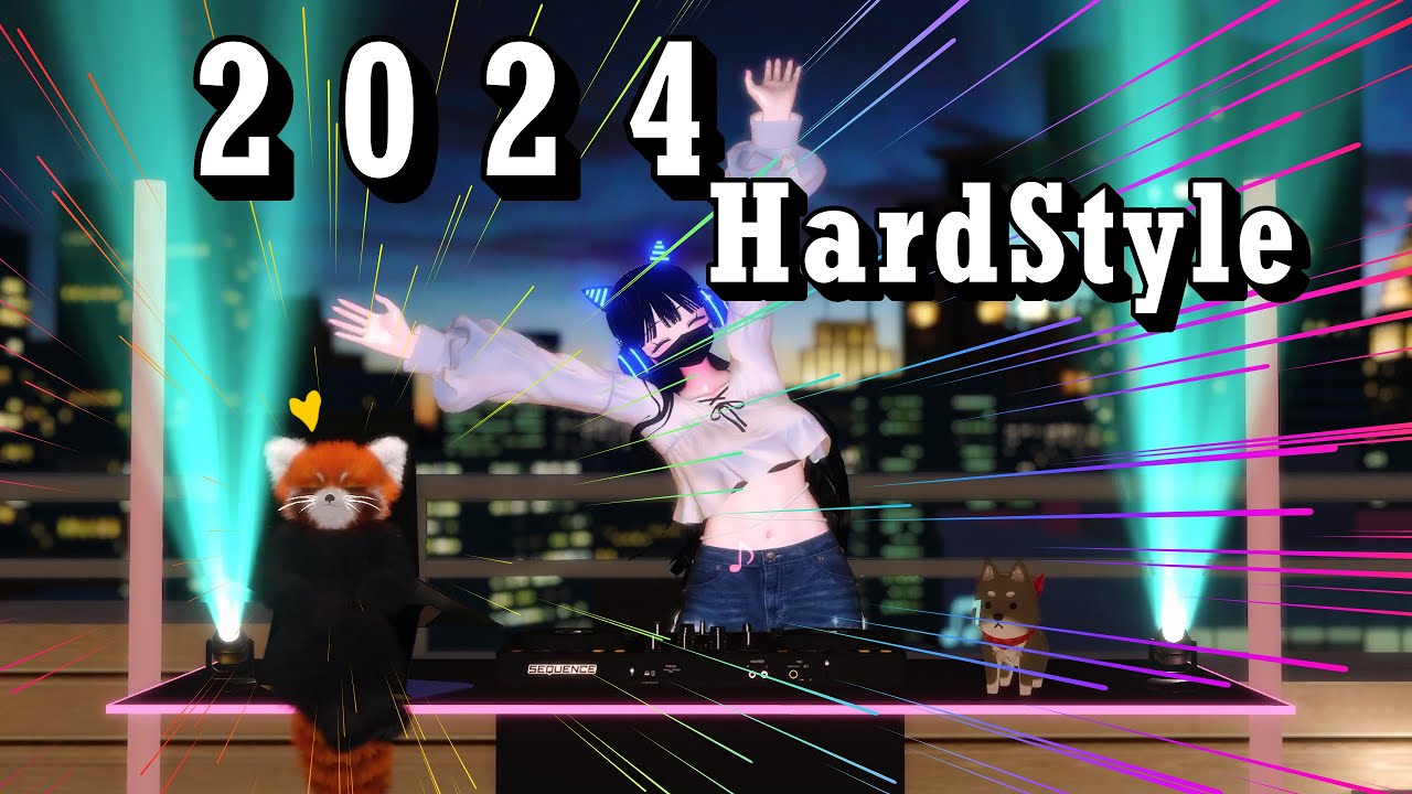 【VRDJ】 2024년 첫 믹스는 뜨겁고🔥 힙하고💥 신나게❗❗ Hardstyle MIX