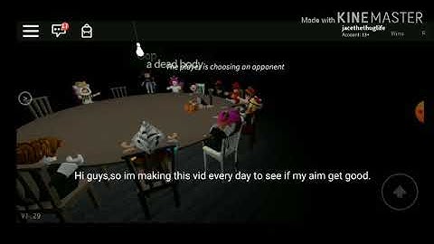 Aiming practice (Breaking point)