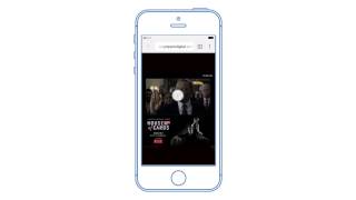 Mobile Full Page Flex - House of Cards