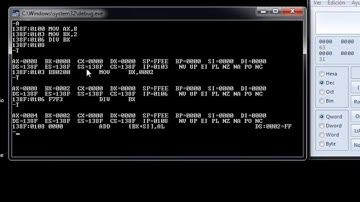 Operaciones Basicas en Ensamblador