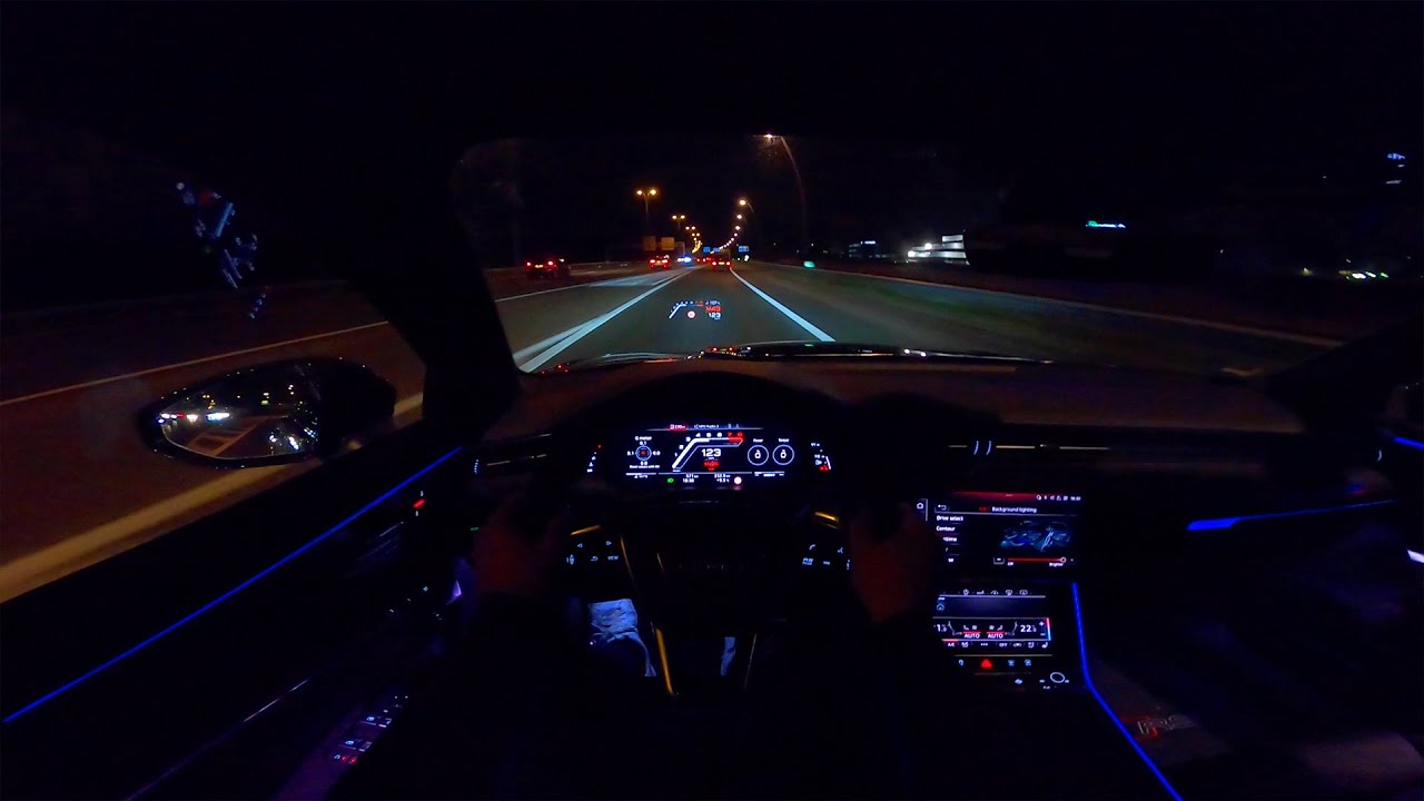 AUDI RS6 C8 | NIGHT DRIVE POV by AutoTopNL